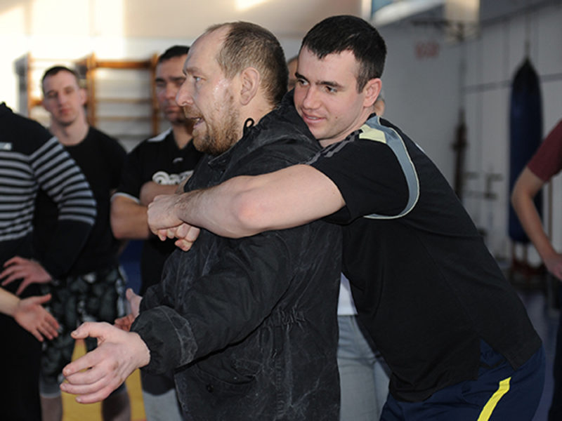 Росгвардейцы тренируются в Кемерово