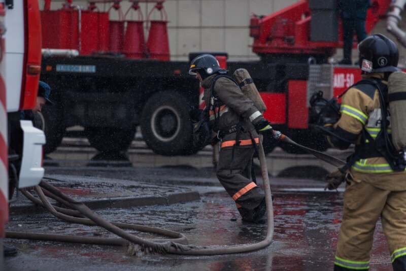 Кемерово пожар спасатели