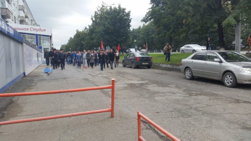 Митинг в Кемерово