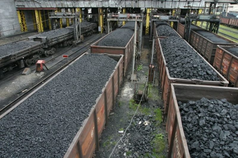 Добыча угля в Кузбассе